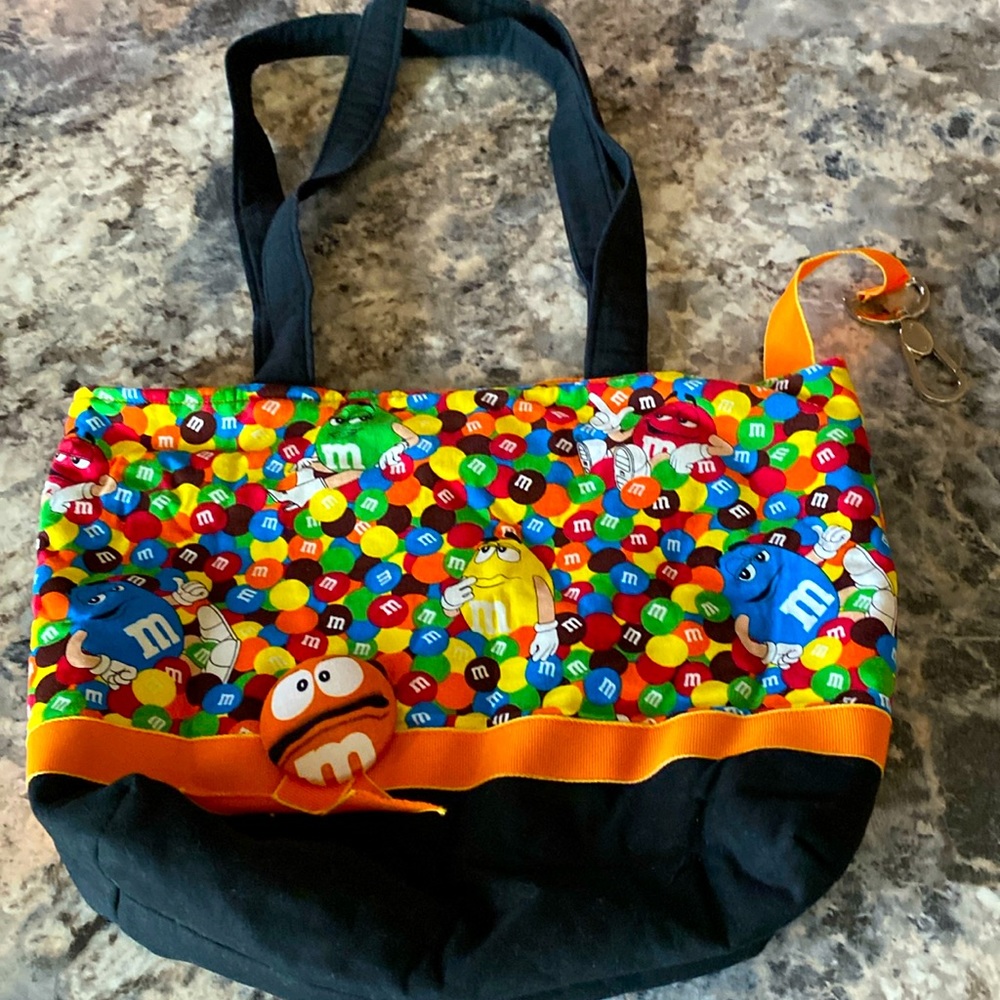 Homemade M&Ms purse(Not the seamstress)